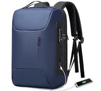 BANGE Zaino Tech per computer portatile per uomo e donna, Blu, two pocktes, Portatile