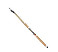 BANGHA Canna da Pesca,Canna da Pesca Spinning M Asta da Strada con Regolazione Rapida Maniglia/Maniglia Canna da Pesca Asta da Strada Media con Regolazione Rapida(Yellow,105CM)