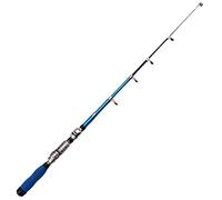 BANGHA Canna da Pesca,Canna da Pesca Spinning Mano Mini Super Light Rigido in Fibra di Carbonio Canna da Pesca telescopica Canna da Pesca Flusso Canna da for telescopica Mare Piccolo Polo(1.5M)