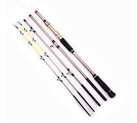 BANGHA Canna da Pesca,Canna da Pesca Spinning Marine Rod Super Hard Mar Carbonio Canna da Pesca Metallo Raccordi(2.1 m)