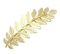 BANGHA Tiara Elfica,Diadema Donna Forcine for Capelli a Forma di Foglia, Corona, Tiara, Fascia for Capelli, Accessori for Capelli da Donna, Copricapo da Sposa, Gioielli da Sposa(Pure Gold Color)