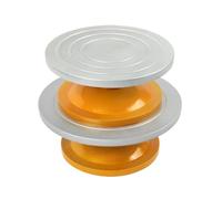 BANGHA Tornio per Ceramica,Tornio Ceramica 1 Ruota for Scultura, Piattaforma Girevole for Argilla e Ceramica, Strumento for verniciatura a spruzzo(Diameter 30cm)