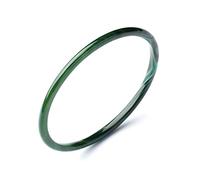 Banghi giada da donna, braccialetti di calcedy verde erba, braccialetto di braccialetto, sottile bracciale d'arte antico in stile cinese, gioielli, per madre, per la fidanzata, con gioielli (56