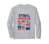 Bangin"Since "76 Padri fondatori divertenti 4 luglio 4 Maglia a Manica