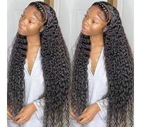bangjazz 180% Density HD Lace Front Wigs Human Hair Deep Wave Wig 13x4 Lace Frontal Wigs Human Hair 24 Inch Curly Wigs for Black Women Pre Plucked with Baby Hair Natural Hairline Natural Color