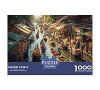 Bangkok Mekong River 1000 Pezzi Puzzle Regalo Creativo Per Il Relax Per Adulti E Bambini Dai 14 Qualità Premium Sfide Extra Divertenti Intrattenimento Creativo 38x26cm/1000pcs