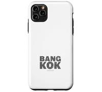 Bangkok Thailandia Mappa Tipografia Viaggio Urbano Tee Custodia per iPhone 11 Pro Max