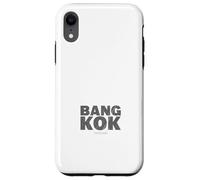 Bangkok Thailandia Mappa Tipografia Viaggio Urbano Tee Custodia per iPhone XR