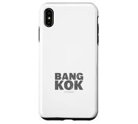 Bangkok Thailandia Mappa Tipografia Viaggio Urbano Tee Custodia per iPhone XS Max