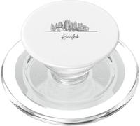 Bangkok, Thailandia, orizzonte, asiatico, viaggio, souvenir PopSockets PopGrip per MagSafe