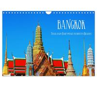 Bangkok - Thailands Hauptstadt in bunten Bildern (Wandkalender 2027 DIN A4 quer)