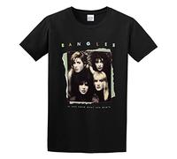 Bangles If She Knew What She Wants Vintage Vinyl Album Cover T-Shirt Mens Black Tees Unisex Shirt L
