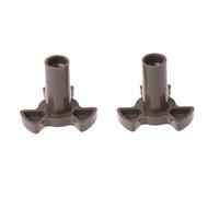 BANGNA 2Pcs Universal Microonde Giradischi Accoppiatore Piastra Supporto Stand Drive Cog Tools