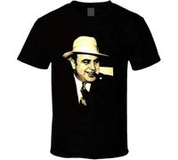 BANGNL al Capone Mafia Gangster T-Shirt Black M
