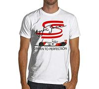 BANGNL Ayrton Senna T-Shirt Unisex Men Tees T-Shirt White L