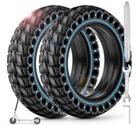 BANGTING 2PCS 8 1/2 x 2 Pneumatici per Monopattino Elettrico Ruote, 8.5x2 Pollici Gomme Piene, 50/75-6.1 Pneumatico di Ricambio per Xiaomi Pro 2 / M365 / M365 Pro / 1S / 3/3 Lite/Essential