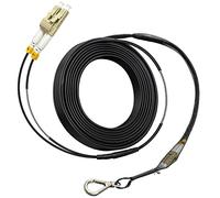 Bangun Cavo patch in fibra corazzata per esterni OM3 da LC a LC 10G duplex OM3 con occhiello di trazione, cavo in fibra ottica sopraelevata/sepoltura diretta, multimodale 50/125