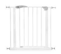 Baninni - Cancelletto di sicurezza Vicino in metallo, 75 - 85 cm, colore: bianco