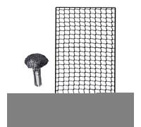 Banister Guard Net, Baby Safety Mesh Rail Cover, Childproof Stairway Barrier, Breathable Material, Easy to Install Fastening System, for Indoor Outdoor Stairs, Balcony, Fence, Door, 1x4m Polyester