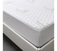 BANJILI-Coprimaterasso Singolo, Proteggi Materasso Impermeabile, Coprimaterasso in cotone Impermeabile, Traspirante/Antiacaro/Anallergico, Angoli Elastici (180X190-200cm)