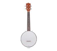 Banjo, Banjo Ukulele, Tamburo Banjo, Banjo per principianti, Set per banjo a 4 corde con corde BJ10 Capo panno per la pulizia, per musicista adulto principiante, regalo di Natale