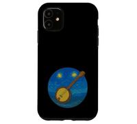 Banjo Bluegrass Folk Music - Van Gogh Notte Stellata Stile Custodia per iPhone 11