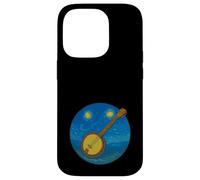 Banjo Bluegrass Folk Music - Van Gogh Notte Stellata Stile Custodia per iPhone 14 Pro