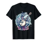 Banjo Dinosaur Bluegrass Banjo Player T-Rex Giocare Banjo Maglietta