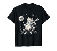 Banjo Frog Bluegrass Banjo Giocatore Rana Giocare Banjo Maglietta