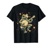 Banjo Frog Bluegrass Banjo Giocatore Rana Giocare Banjo Maglietta
