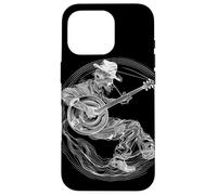 Banjo Guy Graphic Country Music Custodia per iPhone 16 Pro