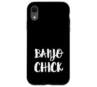 Banjo Musica Musicista Blue Grass Folk Celtico Jazz Blues Custodia per iPhone XR
