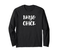 Banjo Musica Musicista Blue Grass Folk Celtico Jazz Blues Maglia a Manica