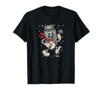 Banjo Playing Moonshine Jar Cute Banjo Picker Music Maglietta