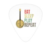 Banjo Silhouette Plettri per chitarra Plettri per chitarra basso 12 pezzi