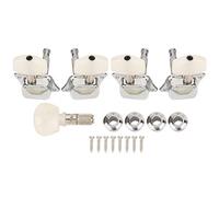 Banjo Tuning Peg, Banjo Machine Heads Head Knob Tuning Semi-Closed String 4 + 1 Accessori per strumenti musicali Accessori Per Prestazioni