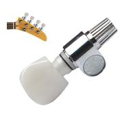 Banjo Tuning Pegs, Tuner Machine Head Tuners, 1.89x0.91x0.75 Inches Geared 5-String with Guitar-Style Knobs Durable Metal Shaft, Tunings Pegs for Guitars Replacement and Repair Use