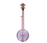 Banjolele Bones BB500T 5 cuerdas Transparente,Tamaño tenor 507mm, parche y aro de plástico
