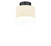 Bankamp Grand Lampada da soffitto LED, antracite opaco/vetro opale - ø20 cm