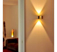 Bankamp Impulse Lampada da parete LED, aspetto foglia d'oro