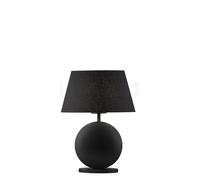 Bankamp Nero Lampada da tavolo, nero/nero - 41 cm