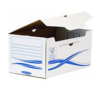 Bankers Box 4460403 Basic Scatola Archivio, 20 cm, A4, Confezione da 10