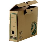 Bankers Box 4470101 Scatola Archivio A4 Earth Series, Dorso 80 mm, FSC, Confezione da 20 Pezzi