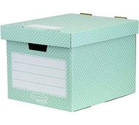 Bankers Box 4481301 Scatola Standard Style, FSC, Verde, Confezione da 4 Pezzi