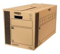 Bankers Box 6207002 Scatola per Traslochi e Trasporti Cargo Robusta SmoothMove, 350 x 370 x 660 mm
