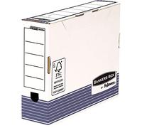 Bankers Box System Scatola A4, Set da 10 Pezzi, 80 mm, Blu