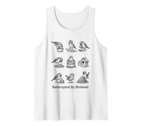 Bankrupted By Bird Seed Funny Bird Watching Stile Vintage Canotta