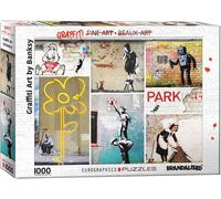 Banksy Collage 1000 Pezzi Puzzle Di Eurographics 680mm x 480mm