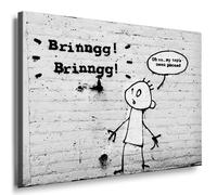 'BANKSY immagine - 70 x 50 cm K. poster. nr. 661 immagine già montato su telaio. Pop Art pittura arte stampe, quadri, Immagini Per La Decorazione - Decorazione/Top 100 " Banksy Modern immagini