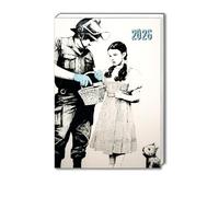 Banksy Kalender 2026 - A5-Tischkalender: Original Gifted Stationery-Desk Diary [Wochenkalender]